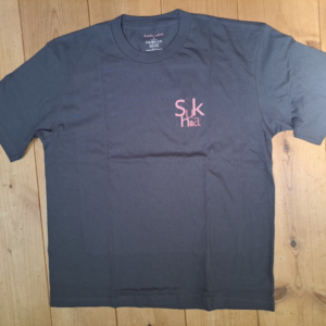 Sukha salon オリジナル半袖Tシャツ(ダークグレー)