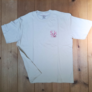 Sukha salon オリジナル半袖Tシャツ(ライトベージュ)